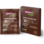 SOFTTO PLUS BROWN HAİR ŞAMPUAN SAÇ KAHVERENGİ TEK KULLANIMLIK 25 ML 10 ADET 1 KUTU