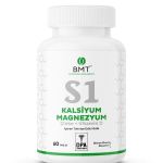 BİOMET S1 CALSİYUM MAGNEZYUM ÇİNKO D VİTAMİN 60 TABLET