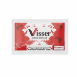 VİSSER KUMAŞ BOYASI KIRMIZI 12 GR